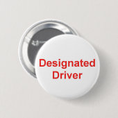 Badge Rond 5 Cm Bouton de conducteur indiqué (Devant & derrière)