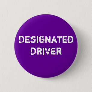 Badge Rond 5 Cm Bouton de conducteur indiqué
