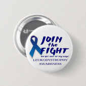 Badge Rond 5 Cm Bouton de conscience de Leukodystrophy (Devant & derrière)