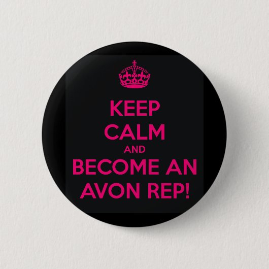 Badge Rond 5 Cm Bouton de conversation d'Avon (Devant)