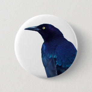 Badge Rond 5 Cm Bouton de corneille