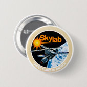 Badge Rond 5 Cm Bouton de correction de mission du Skylab (Devant & derrière)