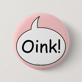 Badge Rond 5 Cm Bouton de costume de porc
