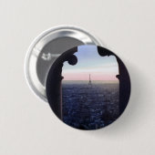 Badge Rond 5 Cm Bouton de coucher du soleil de Paris (Devant & derrière)