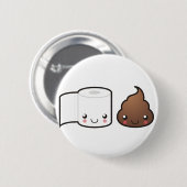 Badge Rond 5 Cm Bouton de couples de Bath (Devant & derrière)