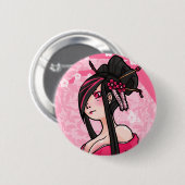 Badge Rond 5 Cm Bouton de courant de Sakura (Devant & derrière)