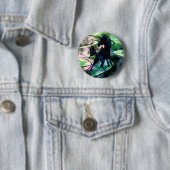 Badge Rond 5 Cm Bouton de coursier de vent (En situation)