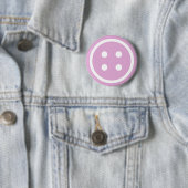 Badge Rond 5 Cm Bouton de couture mou (En situation)