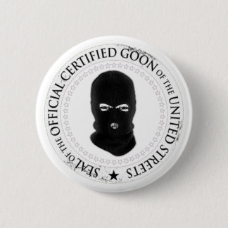 Badge Rond 5 Cm Bouton de crétin