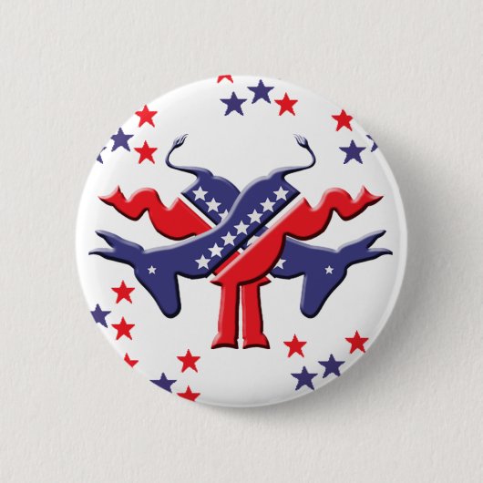 Badge Rond 5 Cm Bouton de cueillette des ânes (Devant)