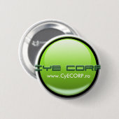 Badge Rond 5 Cm Bouton de CyE CORP. (Devant & derrière)