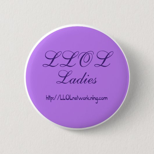 Badge Rond 5 Cm Bouton de dames de LLOL (Devant)