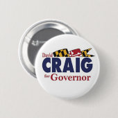 Badge Rond 5 Cm Bouton de David Craig (Devant & derrière)