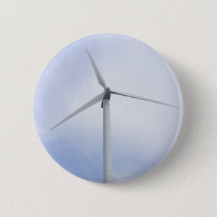 Badge Rond 5 Cm Bouton de ~ de turbine de vent