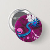 Badge Rond 5 Cm Bouton de déclencheur (Devant & derrière)