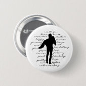 Badge Rond 5 Cm Bouton de Delena (Devant & derrière)