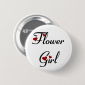 Badge Rond 5 Cm Bouton de demoiselle de honneur (Devant & derrière)