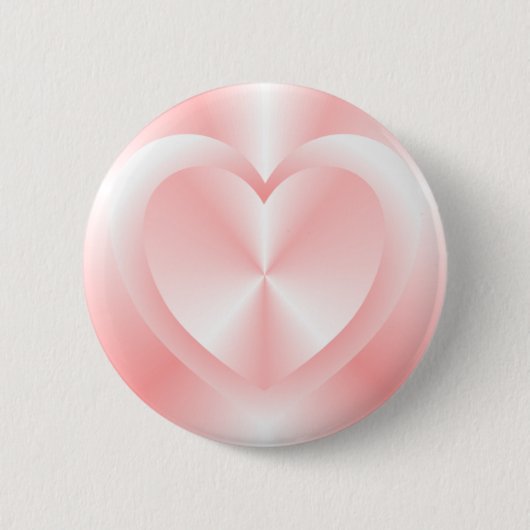 Badge Rond 5 Cm bouton de deux coeurs (Devant)