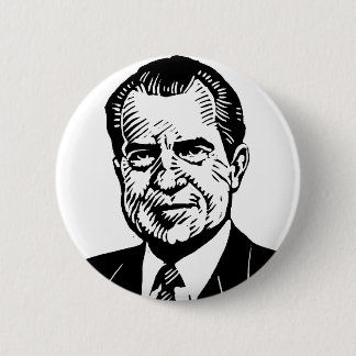 Badge Rond 5 Cm Bouton de Dick Nixon