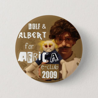 Badge Rond 5 Cm Bouton de Dolf et d'Albert