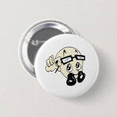 Badge Rond 5 Cm Bouton de dôme (Devant & derrière)