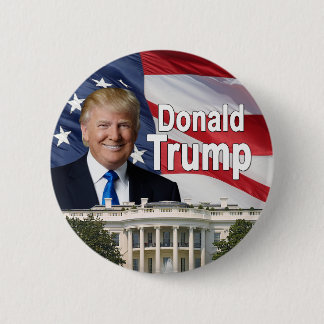 Badge Rond 5 Cm Bouton de Donald Trump