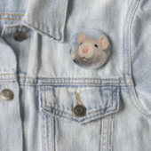 Badge Rond 5 Cm Bouton de douceur (En situation)