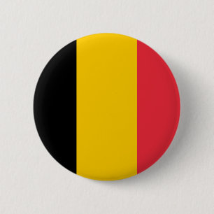 Badge Rond 5 Cm Bouton de drapeau de la Belgique