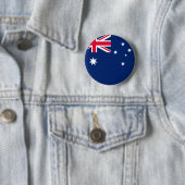 Badge Rond 5 Cm Bouton de drapeau de l'Australie (En situation)