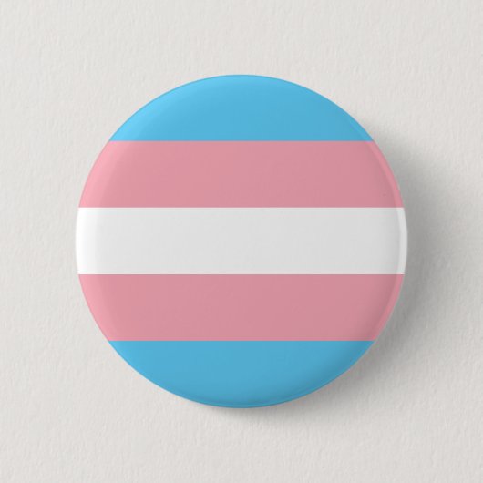 Badge Rond 5 Cm Bouton de drapeau de transsexuel - (Devant)