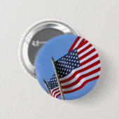 Badge Rond 5 Cm Bouton de drapeaux (Devant & derrière)