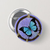 Badge Rond 5 Cm Bouton de Dreamcatcher (Devant & derrière)