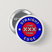 Badge Rond 5 Cm Bouton de droite (Devant & derrière)