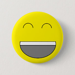 Badge Rond 5 Cm Bouton de "Emoji"