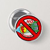 BADGE ROND 5 CM BOUTON DE F-BOMB (Devant & derrière)