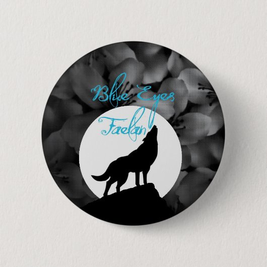 Badge Rond 5 Cm Bouton de Faelan (Devant)