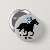 Badge Rond 5 Cm Bouton de fan de blâme (Devant & derrière)