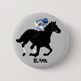 Badge Rond 5 Cm Bouton de fan de blâme
