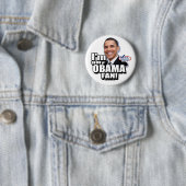 Badge Rond 5 Cm Bouton de fan d'Obama (En situation)