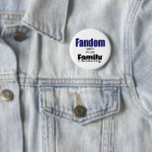 Badge Rond 5 Cm Bouton de Fandom = de famille (En situation)