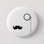 Badge Rond 5 Cm Bouton de fantaisie (Devant)