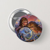 Badge Rond 5 Cm "Bouton de Farie ! " (Devant & derrière)