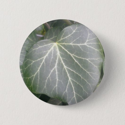 Badge Rond 5 Cm Bouton de feuille de lierre (Devant)