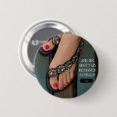 Badge Rond 5 Cm bouton de fibi et de clo (Devant & derrière)