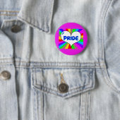Badge Rond 5 Cm Bouton de fierté (En situation)