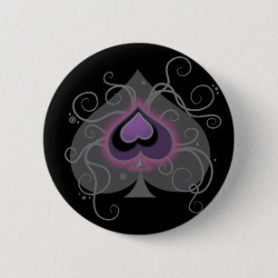 Badge Rond 5 Cm Bouton de fierté de logo de pelle de couleur des