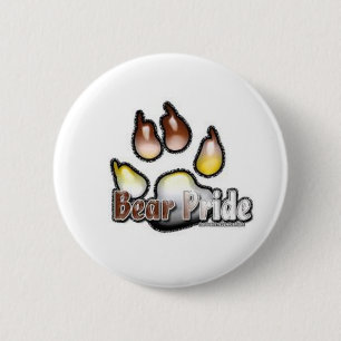 Badge Rond 5 Cm Bouton de fierté d'ours