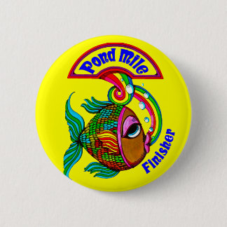 Badge Rond 5 Cm Bouton de finisseur de poissons du mille IV