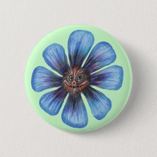 Badge Rond 5 Cm Bouton de Flowerdragon (Devant)