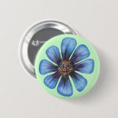 Badge Rond 5 Cm Bouton de Flowerdragon (Devant & derrière)